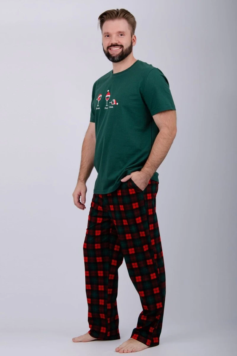 Пижама с брюками Дилан (зеленый)