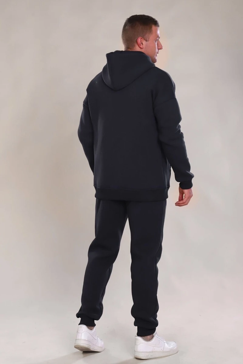 Костюм с брюками 888 Zipper (черный)