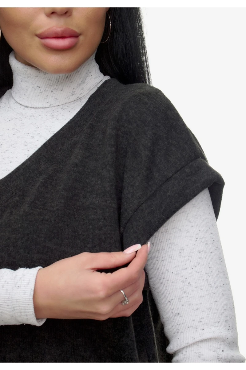 Жилет Брэнда (черный)