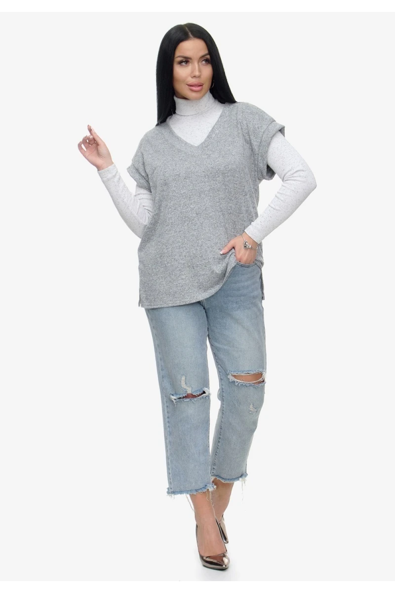 Жилет Брэнда (серый)