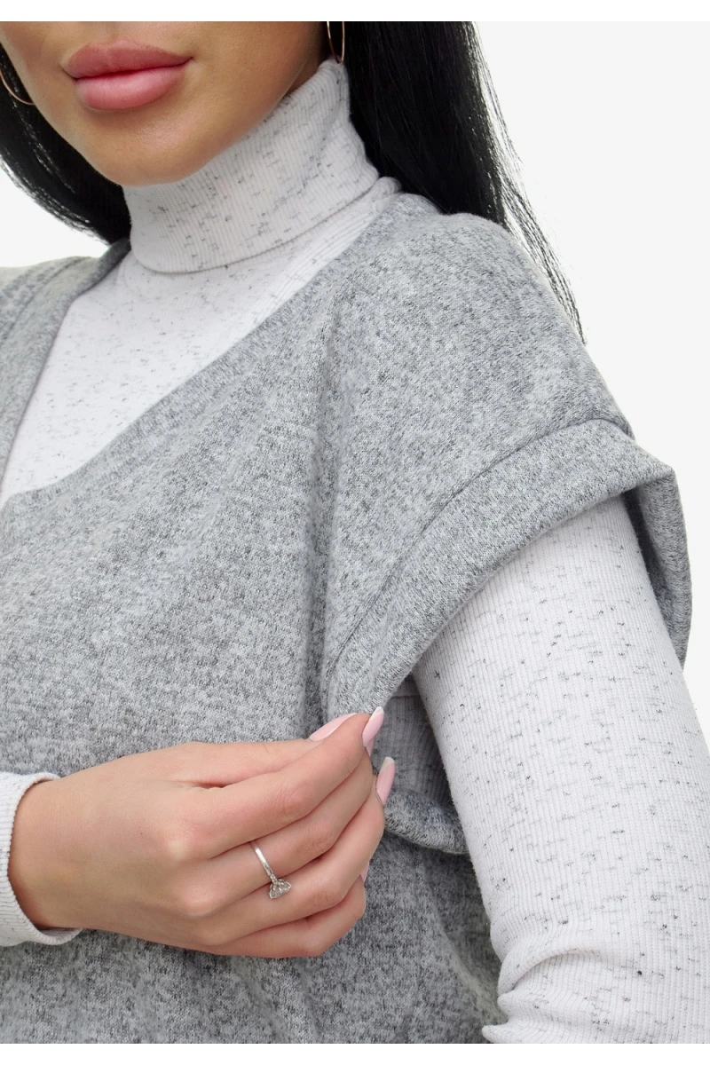 Жилет Брэнда (серый)