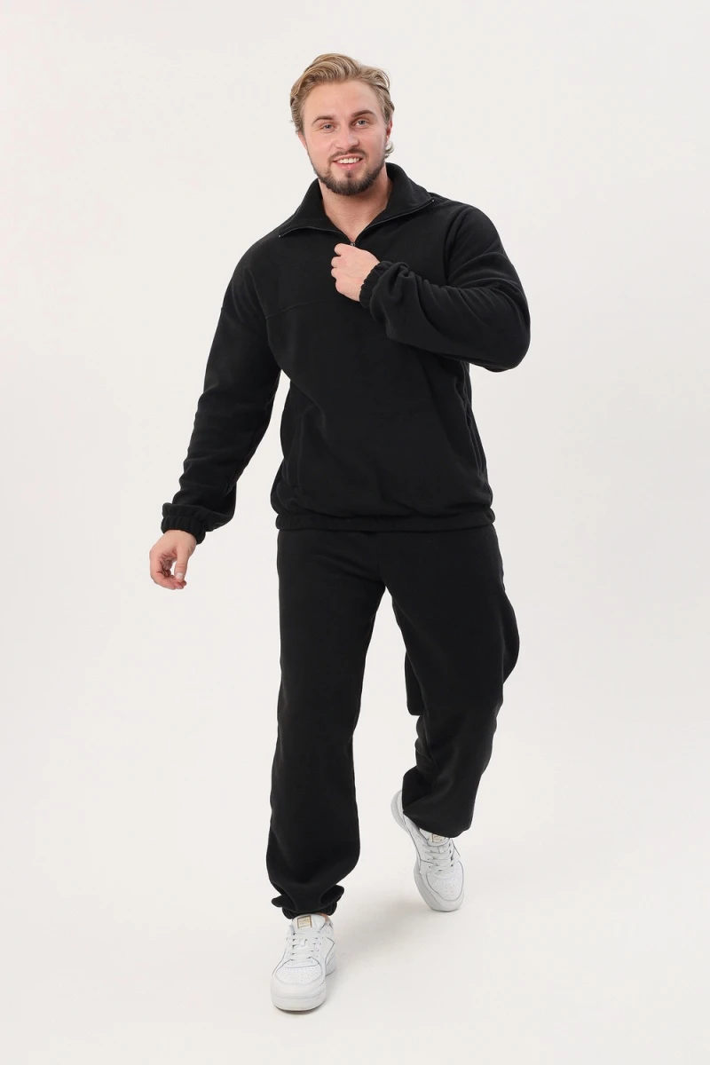 Костюм с брюками Юпитер (черный)