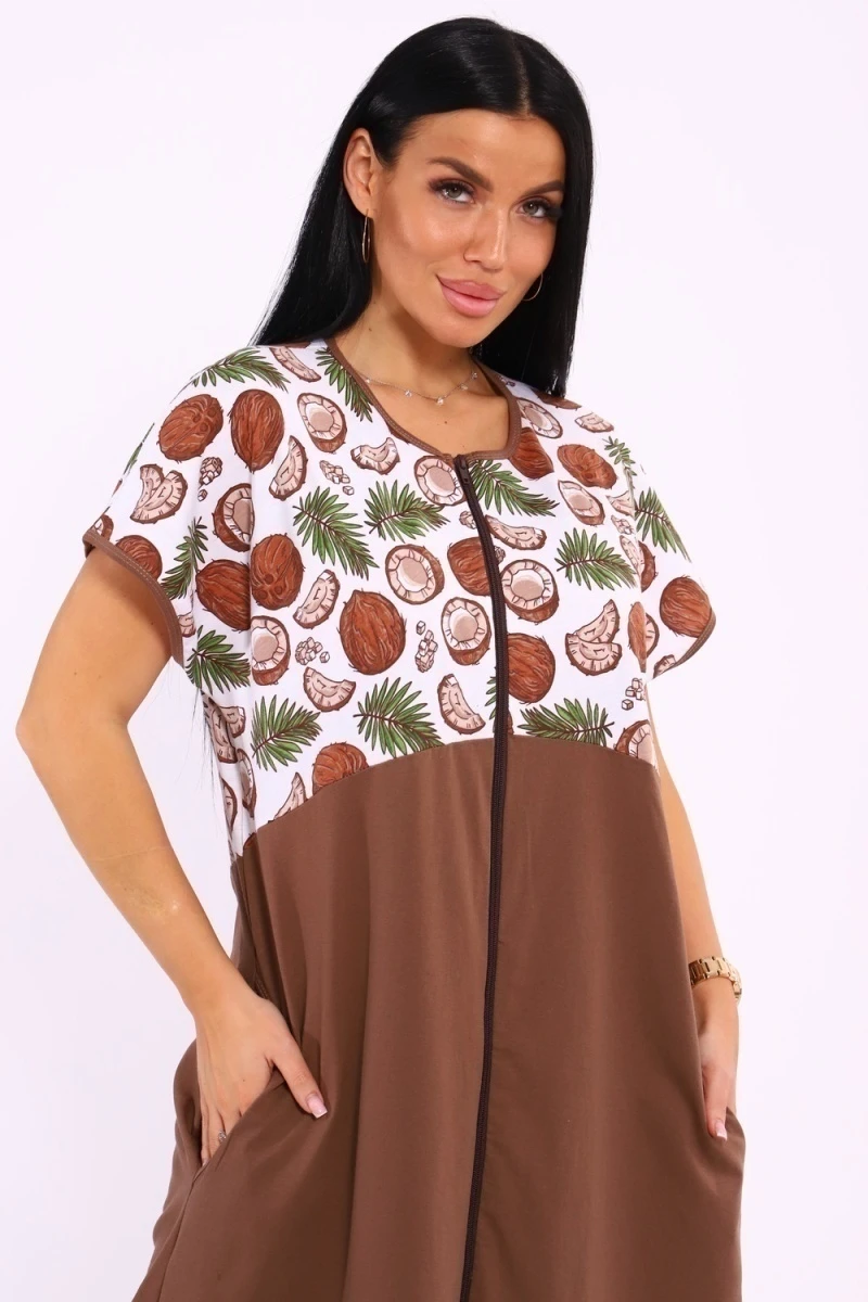 Халат Кокос (коричневый)