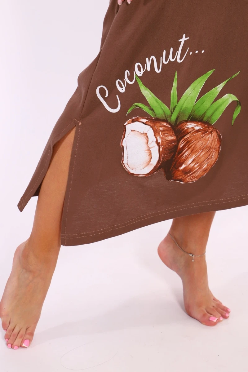 Халат Кокос (коричневый)