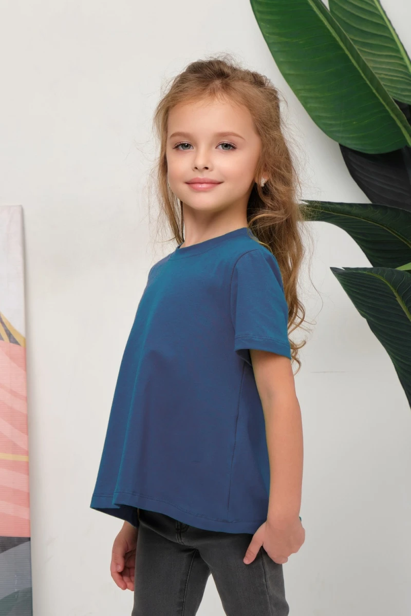 Детская футболка 33521 (индиго)