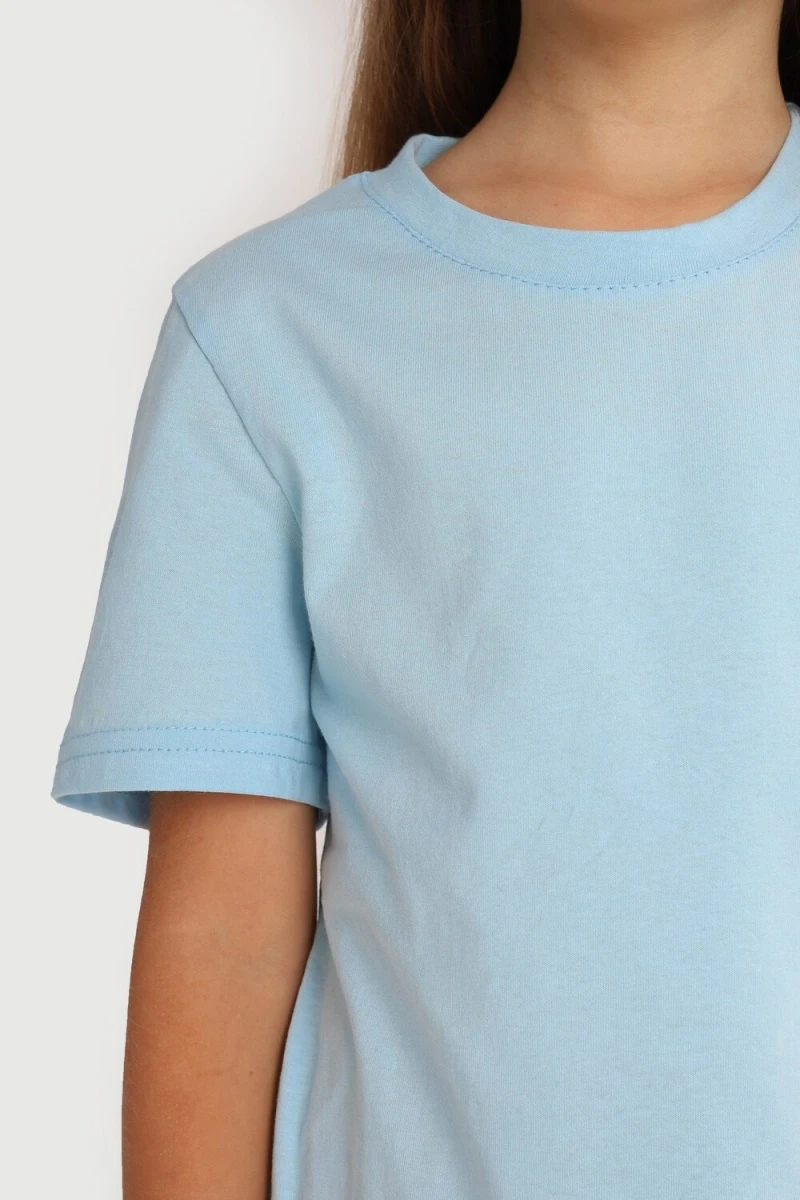 Детская футболка 33521 (светло-голубой)