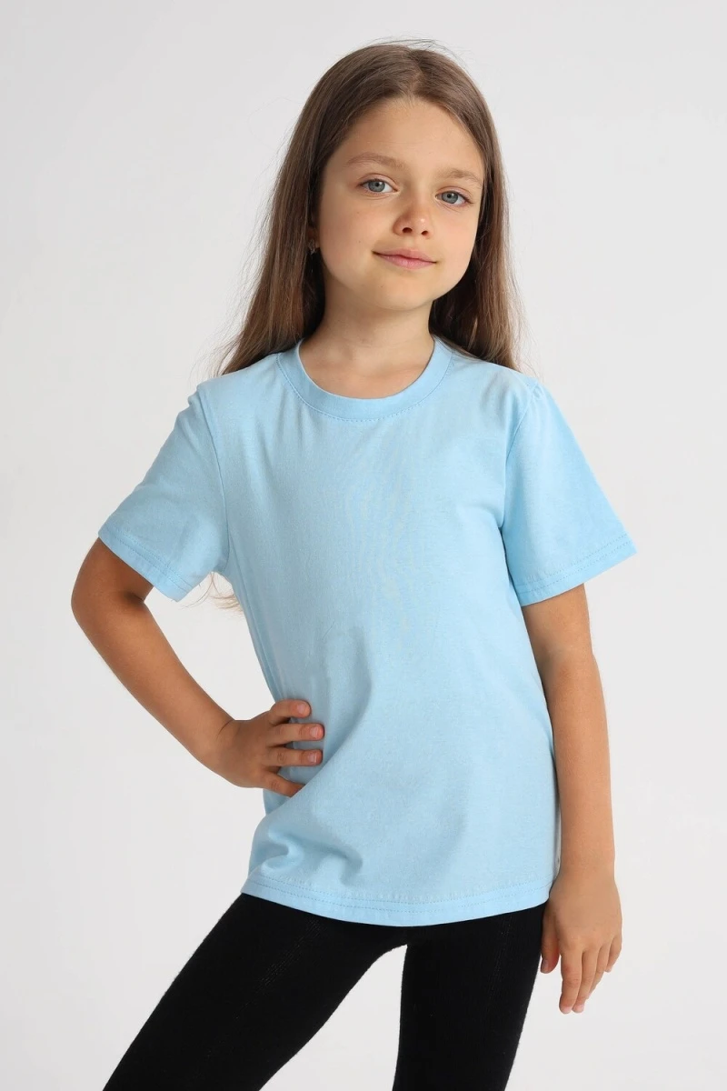 Детская футболка 33521 (светло-голубой)