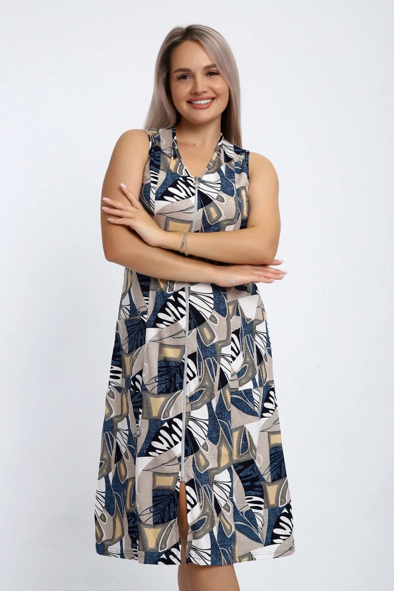 Халат 018 (синий)