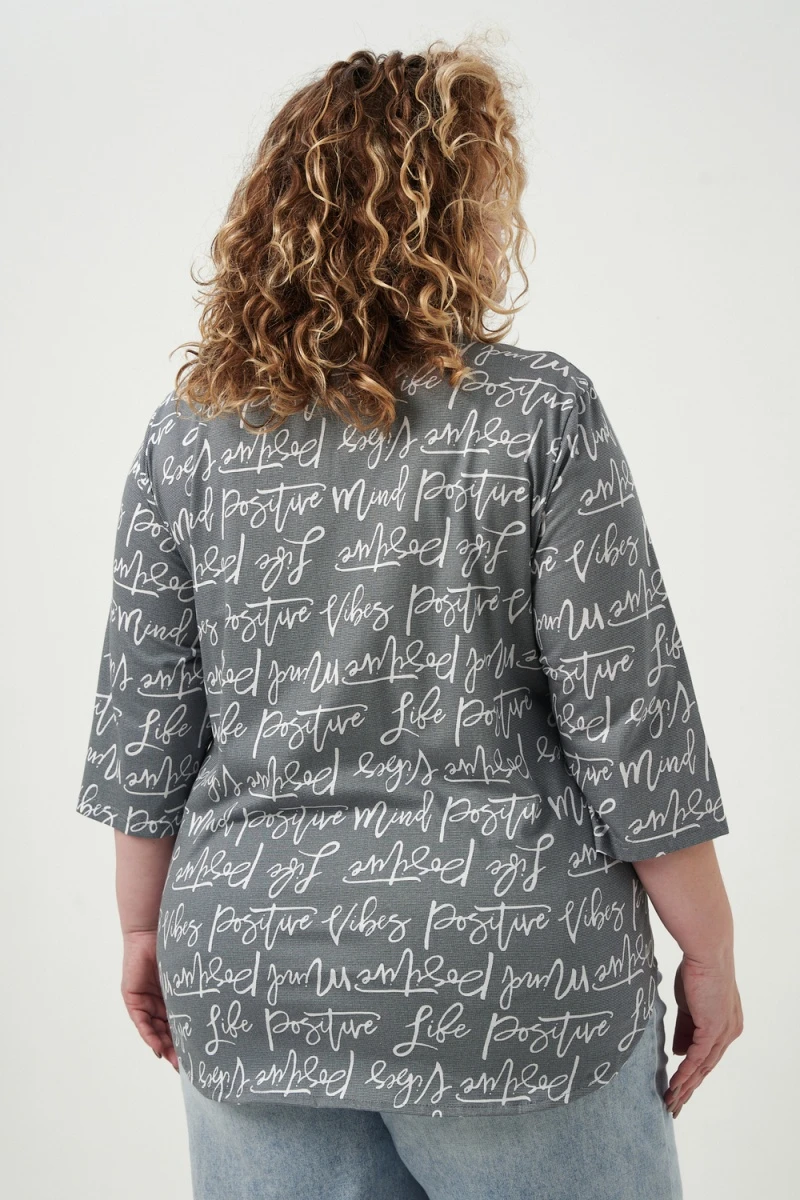 Рубашка 83605 (серый)