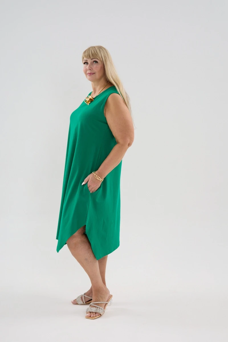 Сарафан С1 (зеленый)