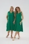 Сарафан С1 (зеленый)