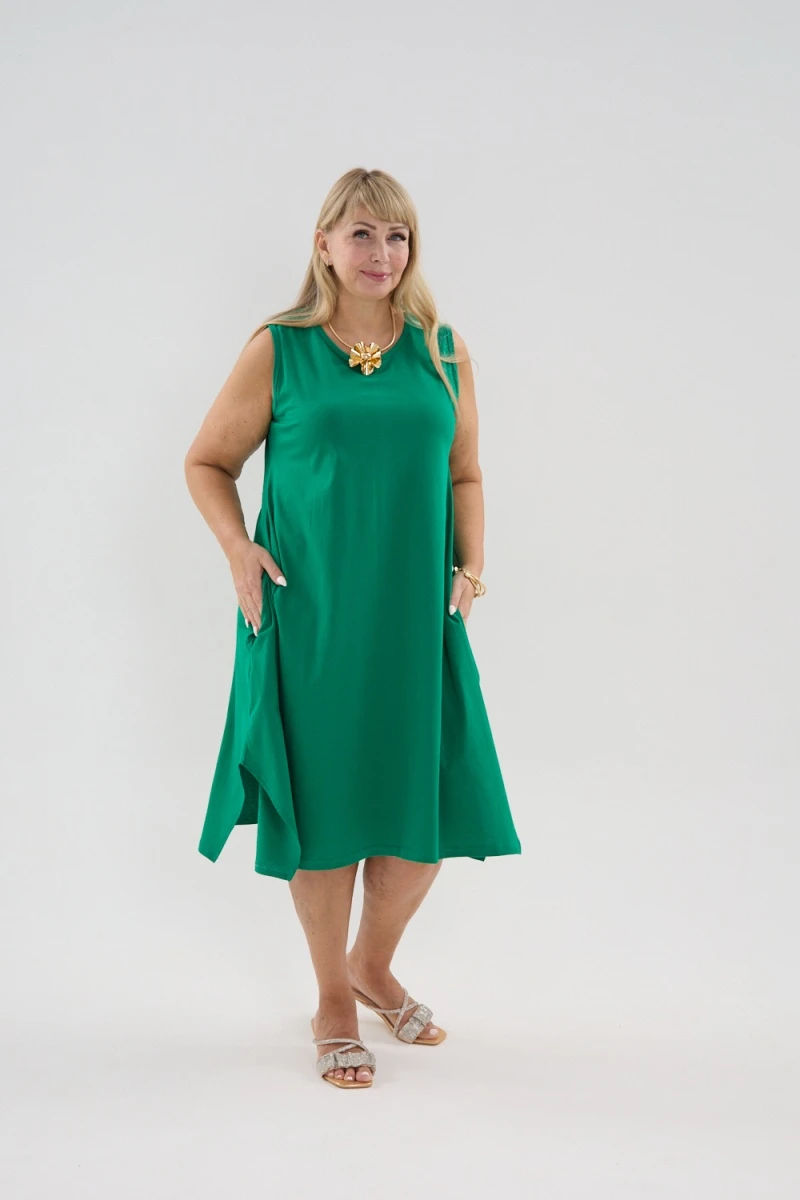 Сарафан С1 (зеленый)