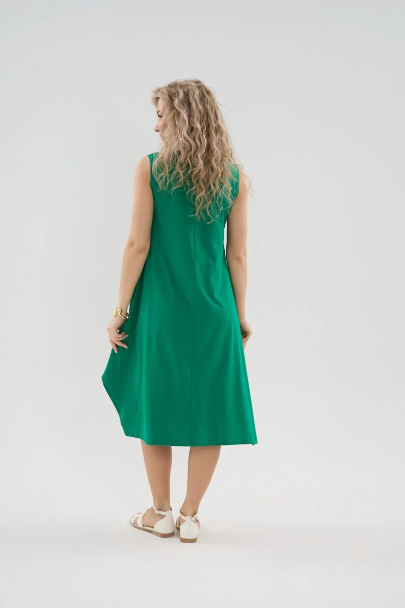 Сарафан С1 (зеленый)