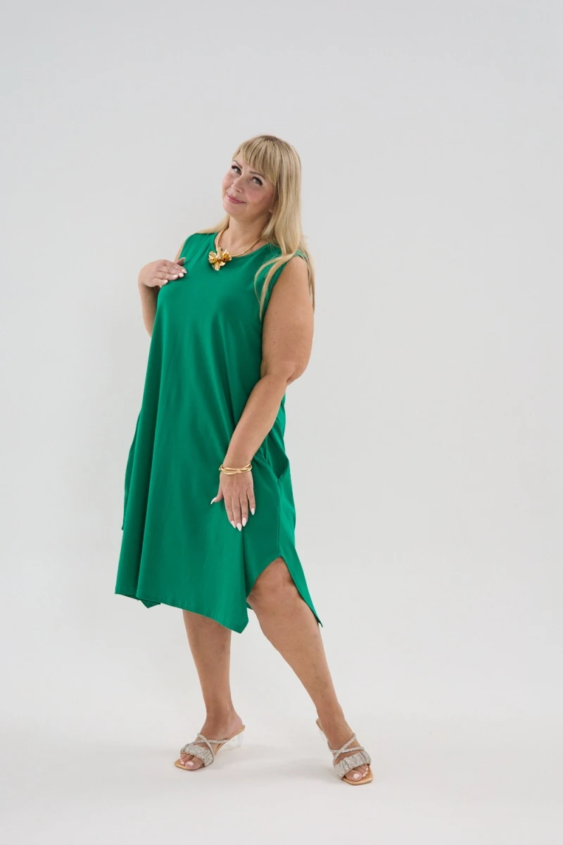 Сарафан С1 (зеленый)