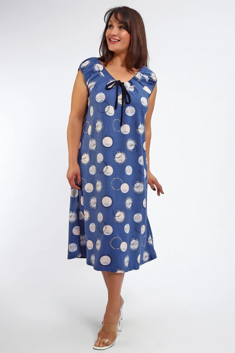 Платье 88129 (индиго)