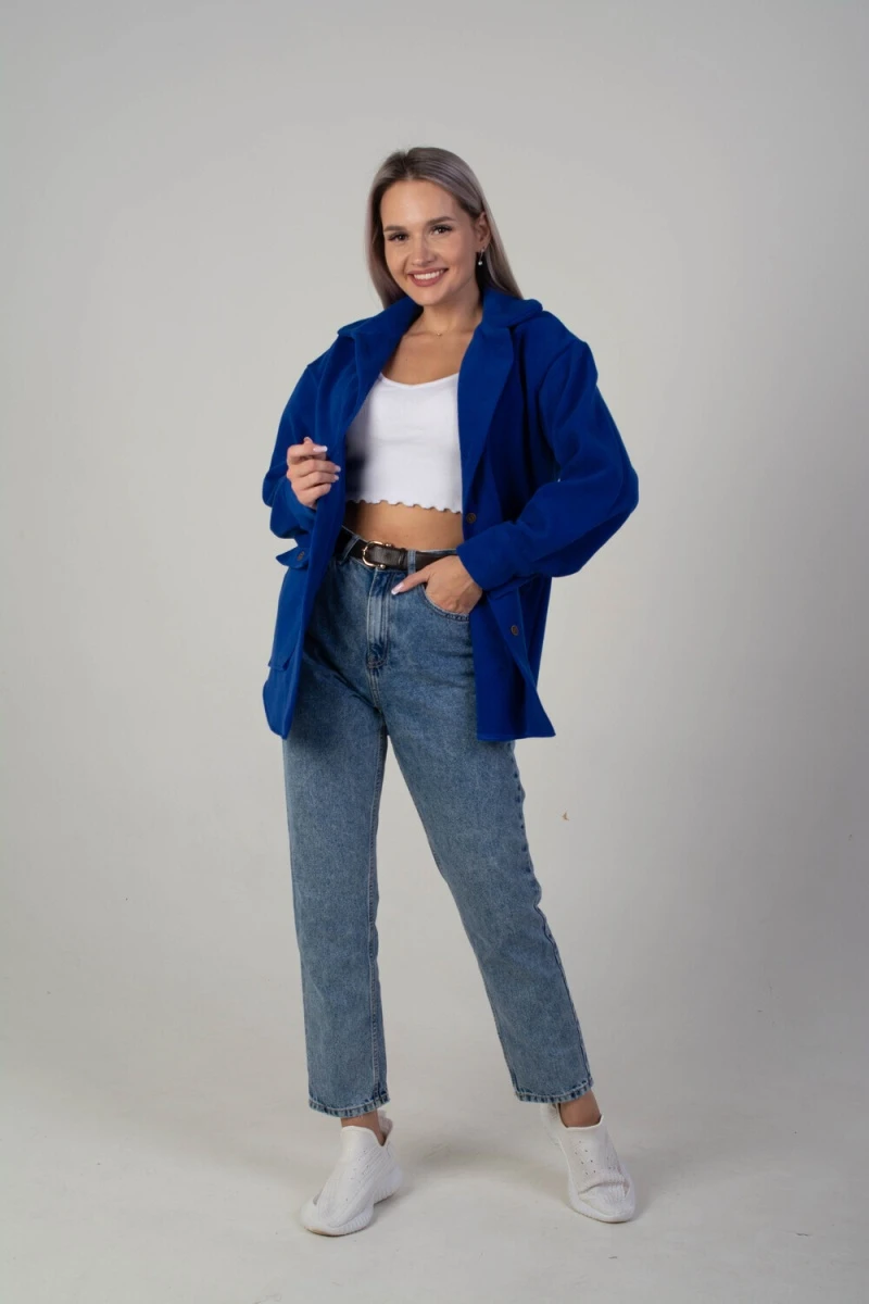 Жакет утепленный (синий)