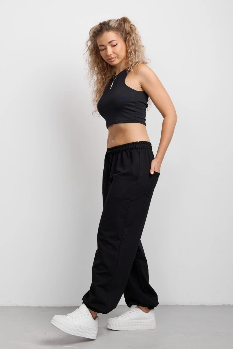 Брюки 36976 (черный)