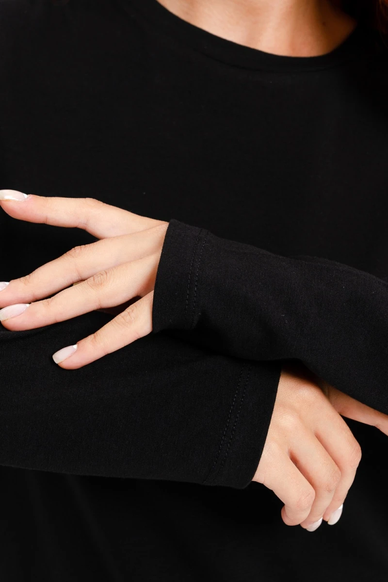 Лонгслив 14403/1 набор 2шт (белый+черный)