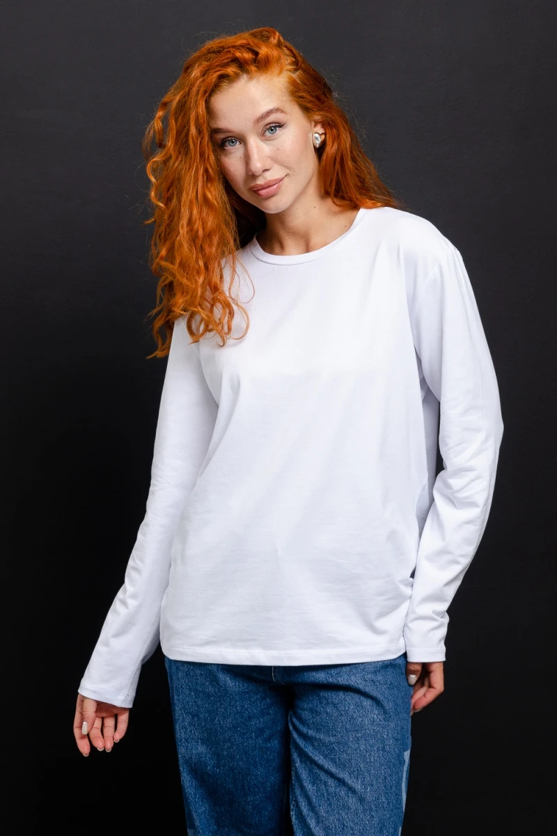 Лонгслив 14403/1 набор 2шт (белый+черный)