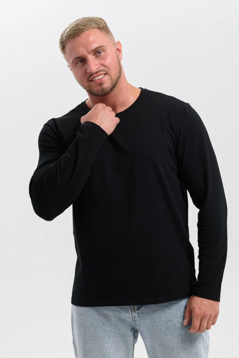 Лонгслив 14403/1 набор 2шт (белый+черный)