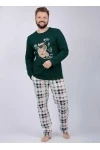 Пижама с брюками Капибара 2 (зеленый)