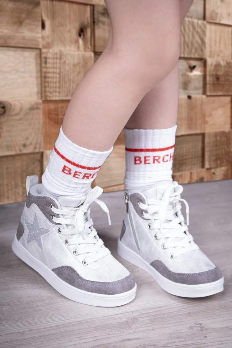 Детские гольфы Берчелли (набор 2 пары) (белый, желтый)