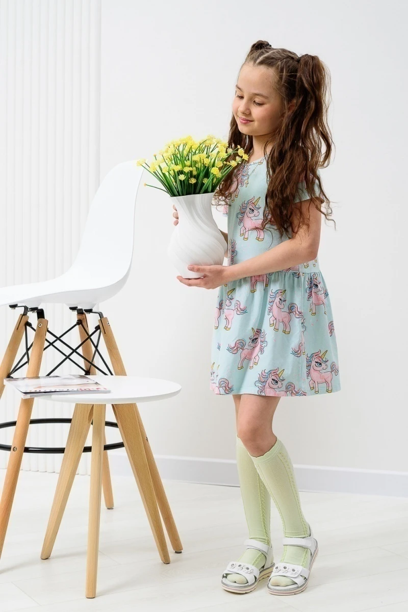 Детские гольфы Незабудка (набор 2 пары) (салатовый)