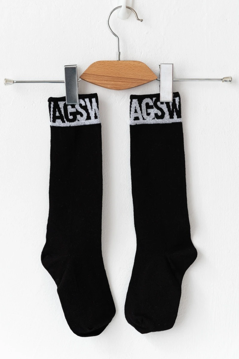 Детские гольфы Провокация (набор 2 пары) (черный)