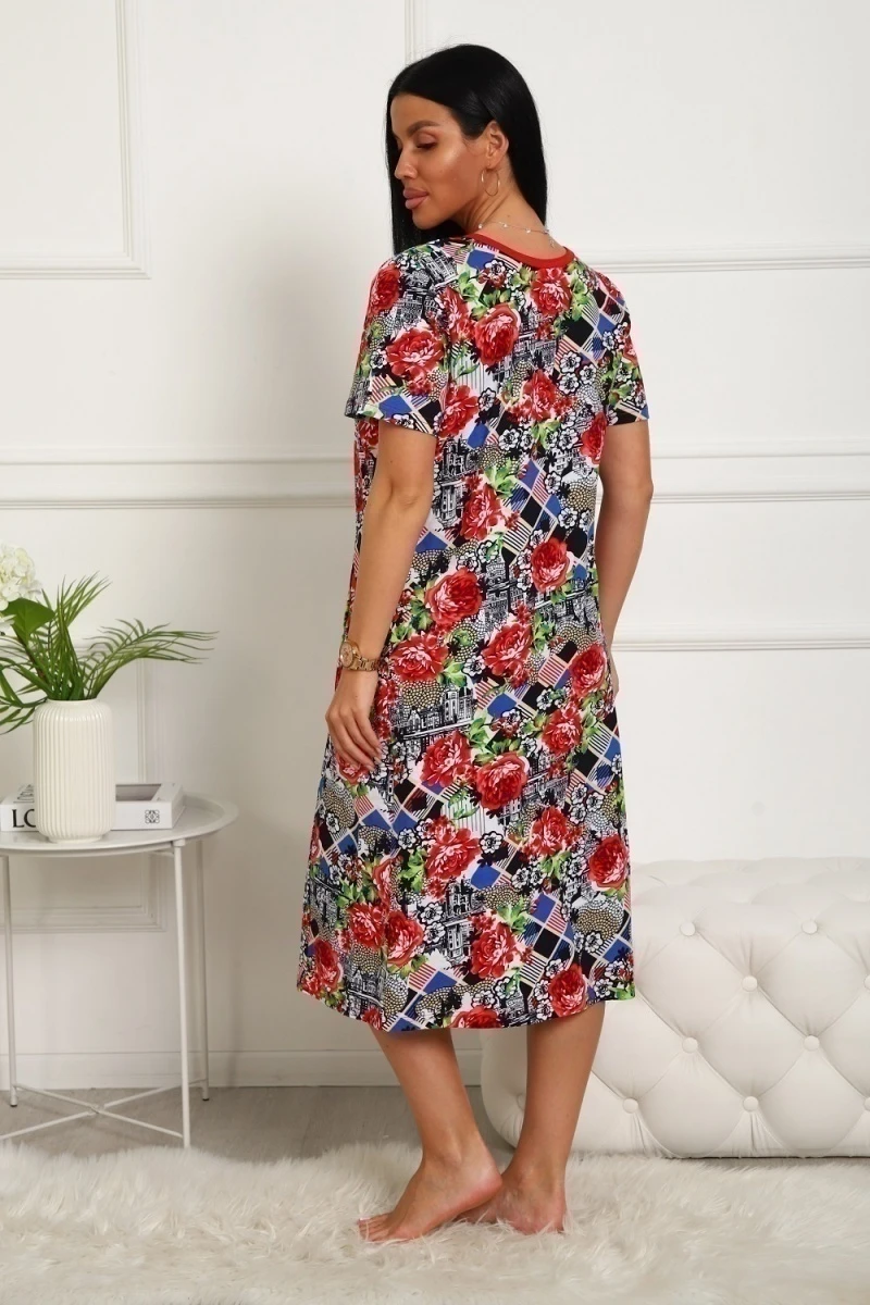 Халат 1106 (разноцветные)