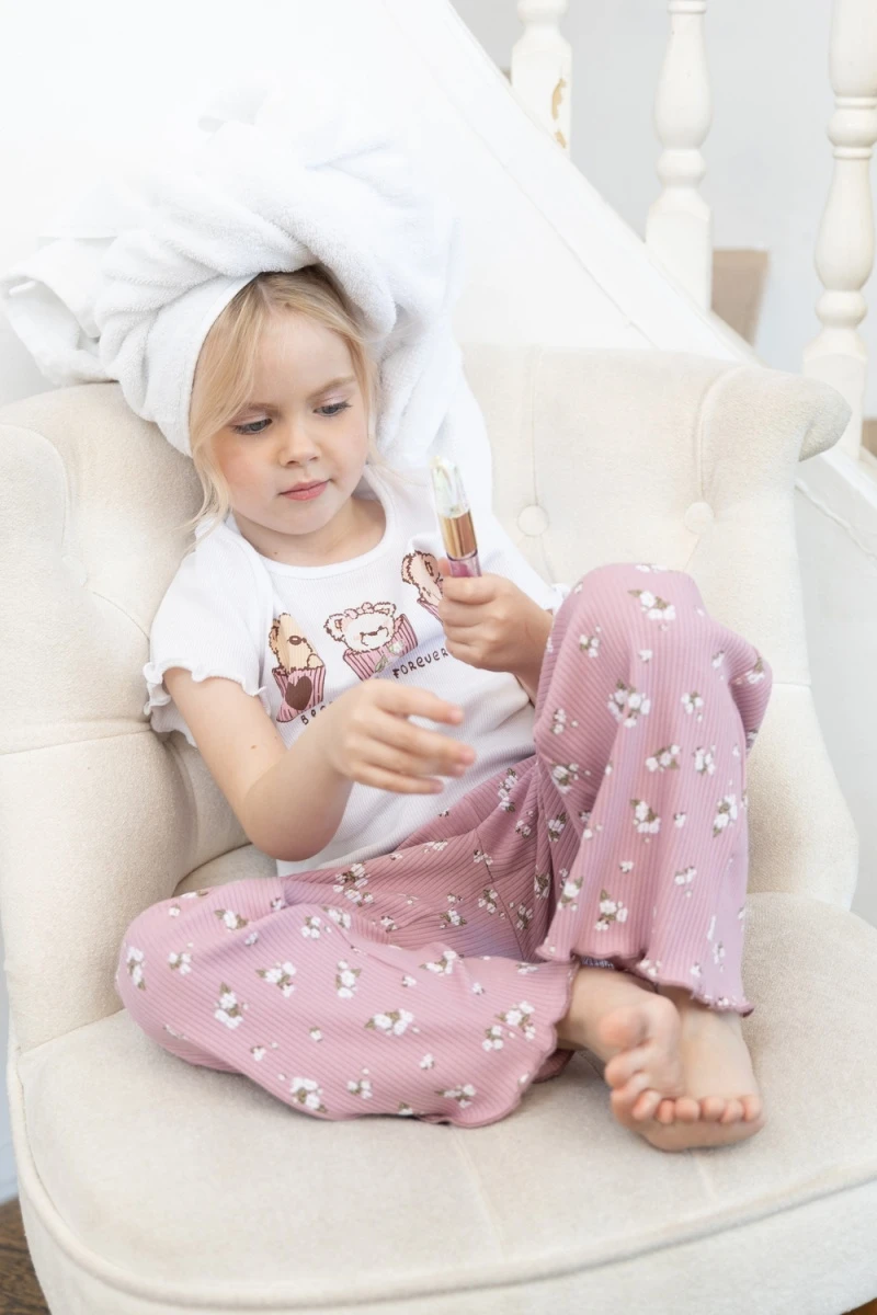 Пижама с брюками Флаффи (в ассортименте)