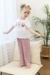 Пижама с брюками Флаффи (в ассортименте)