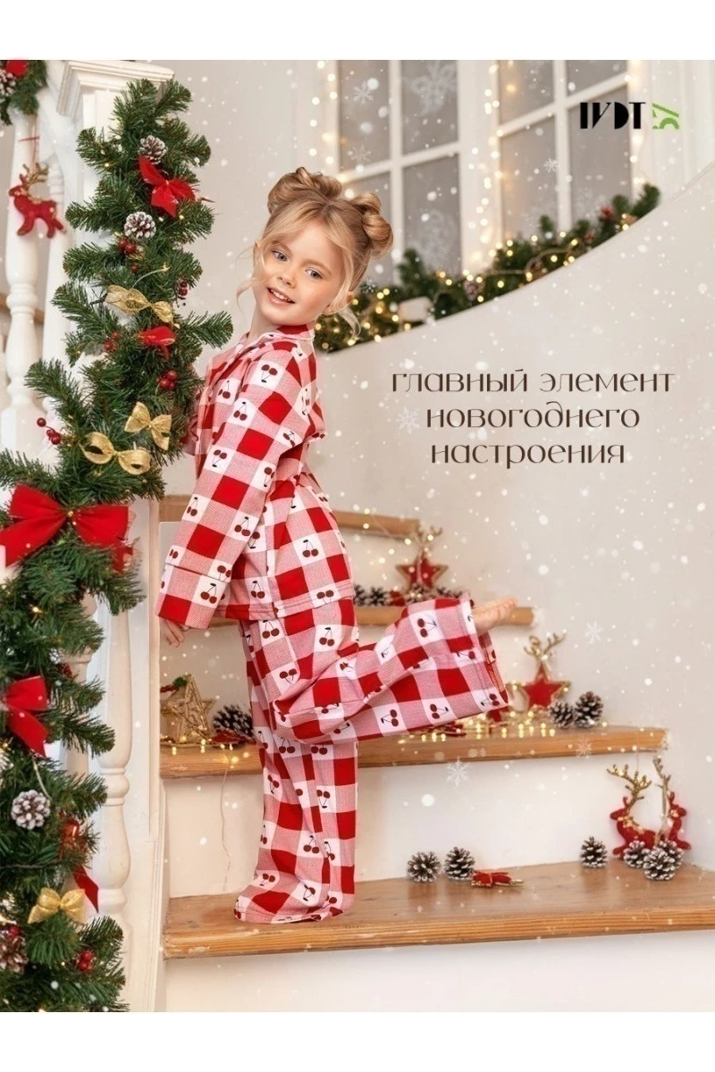 Пижама с брюками МАНДАРИНКА (в ассортименте)