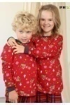 Детская пижама с брюками Новогодняя (в ассортименте)