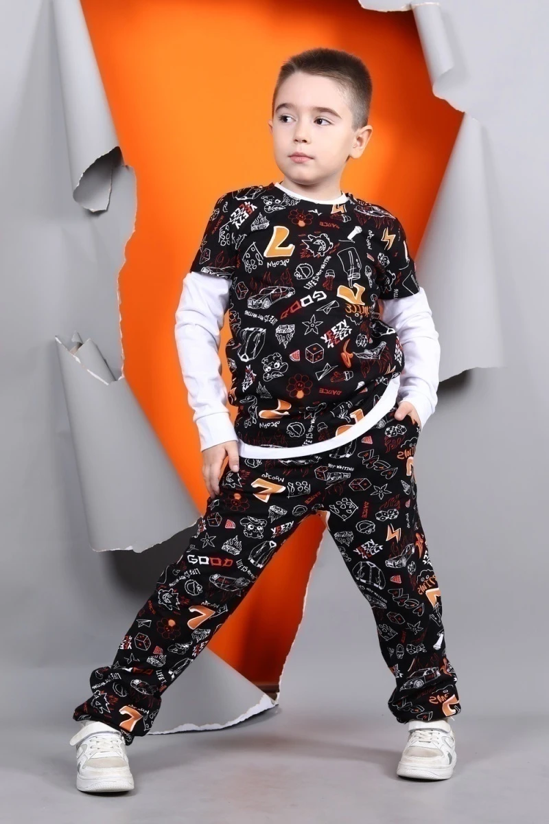 Брюки 15445 (черный)