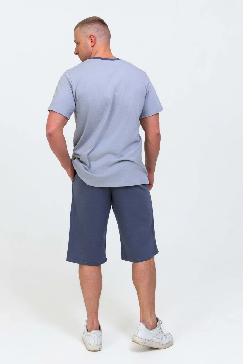 Костюм с шортами 057 (серый)