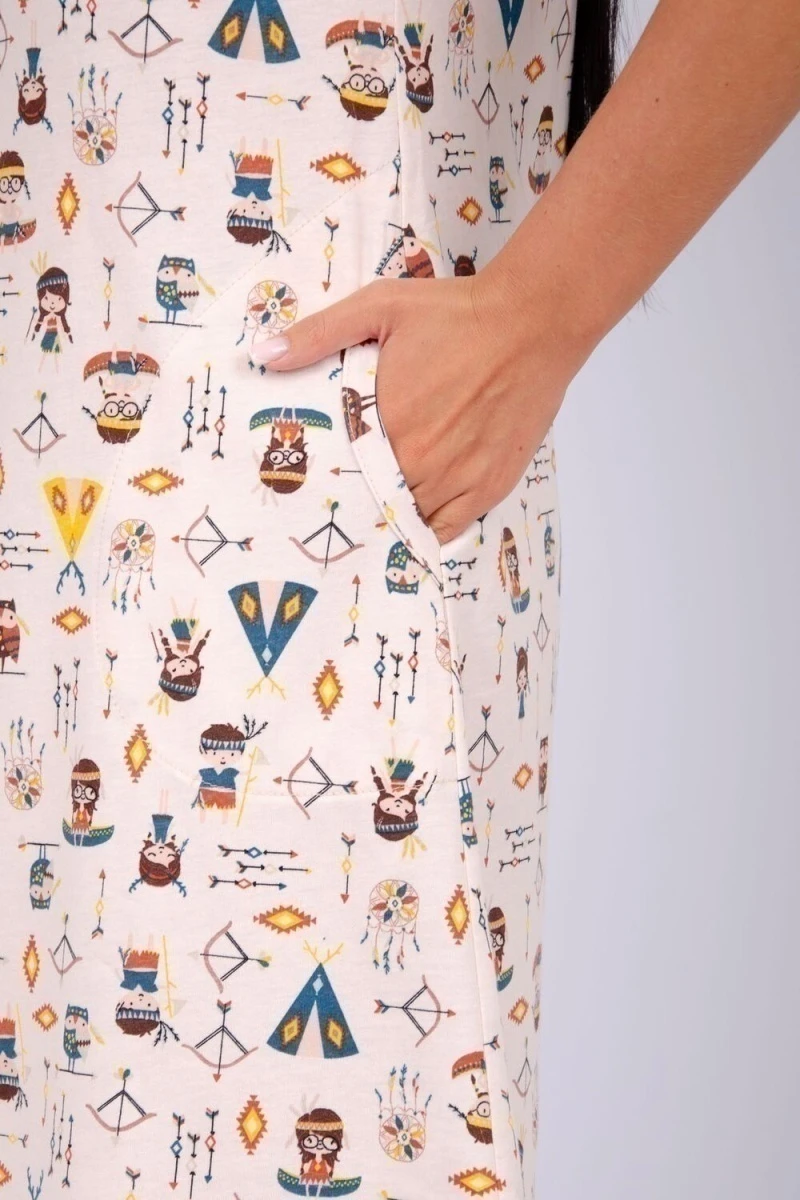 Халат Красотка (индейцы)