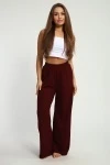Брюки 26017 (бордо)
