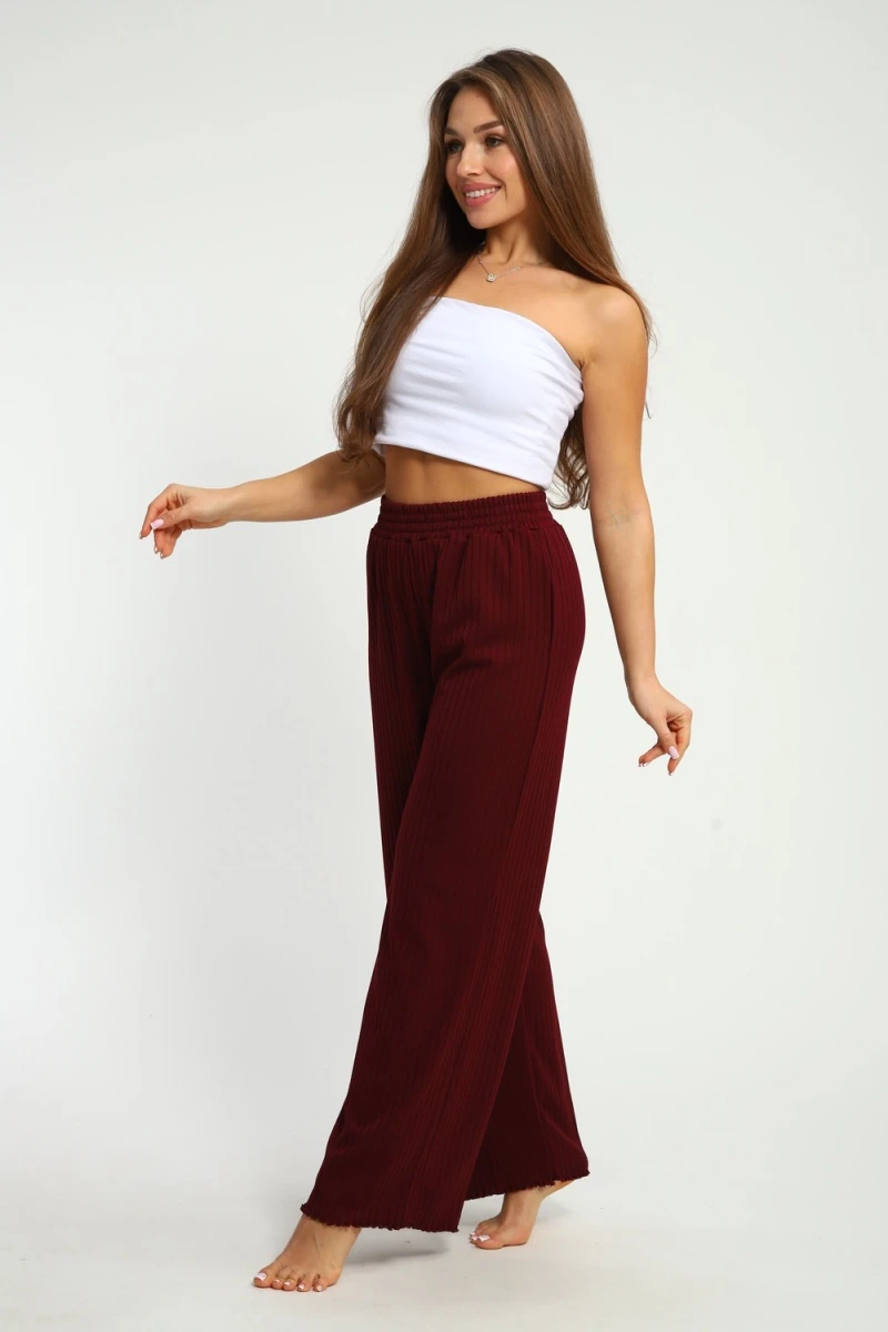 Брюки 26017 (бордо)