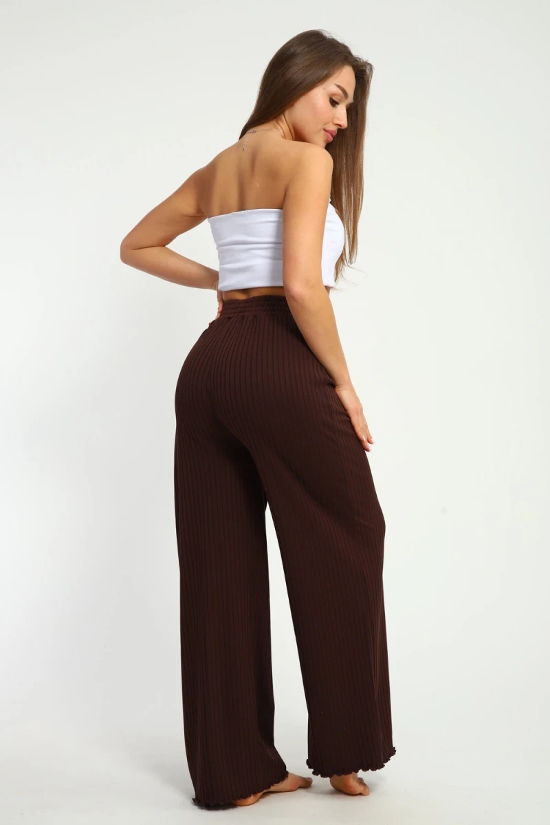 Брюки 26017 (темно-коричневый)