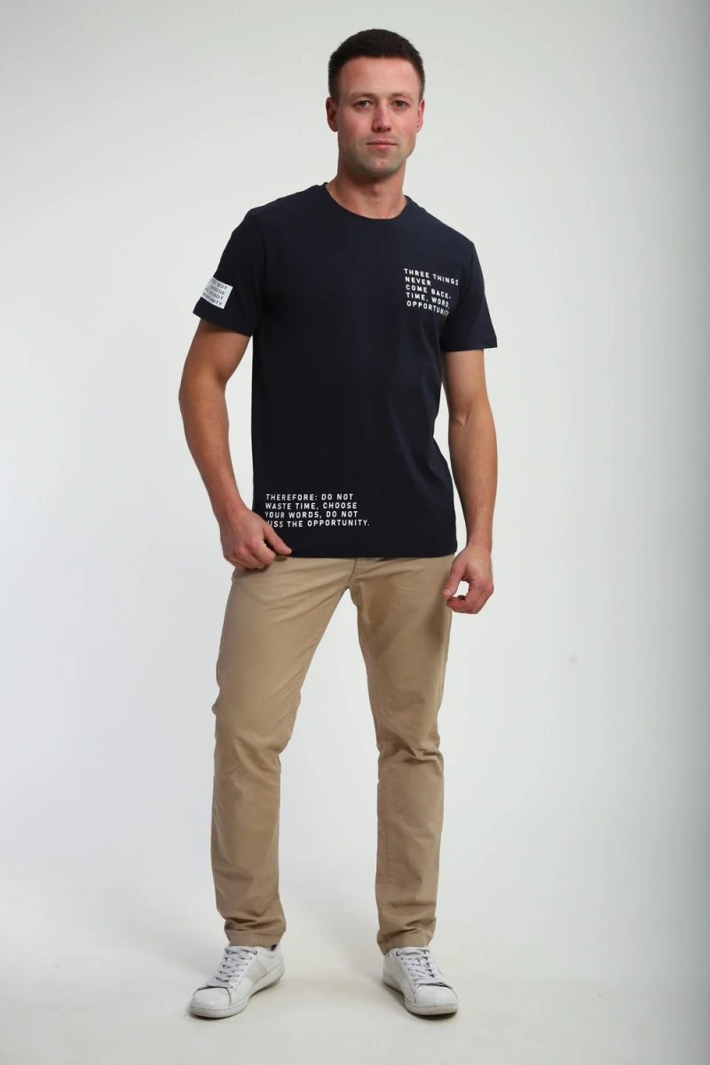 Футболка 052 (темно-синий)