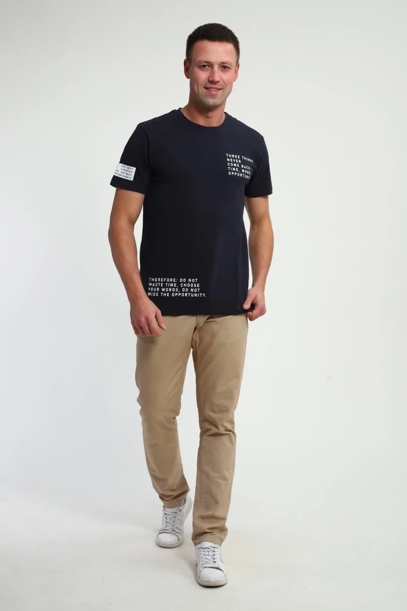 Футболка 052 (темно-синий)