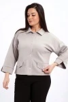 Жакет 32742 (светло-серый)