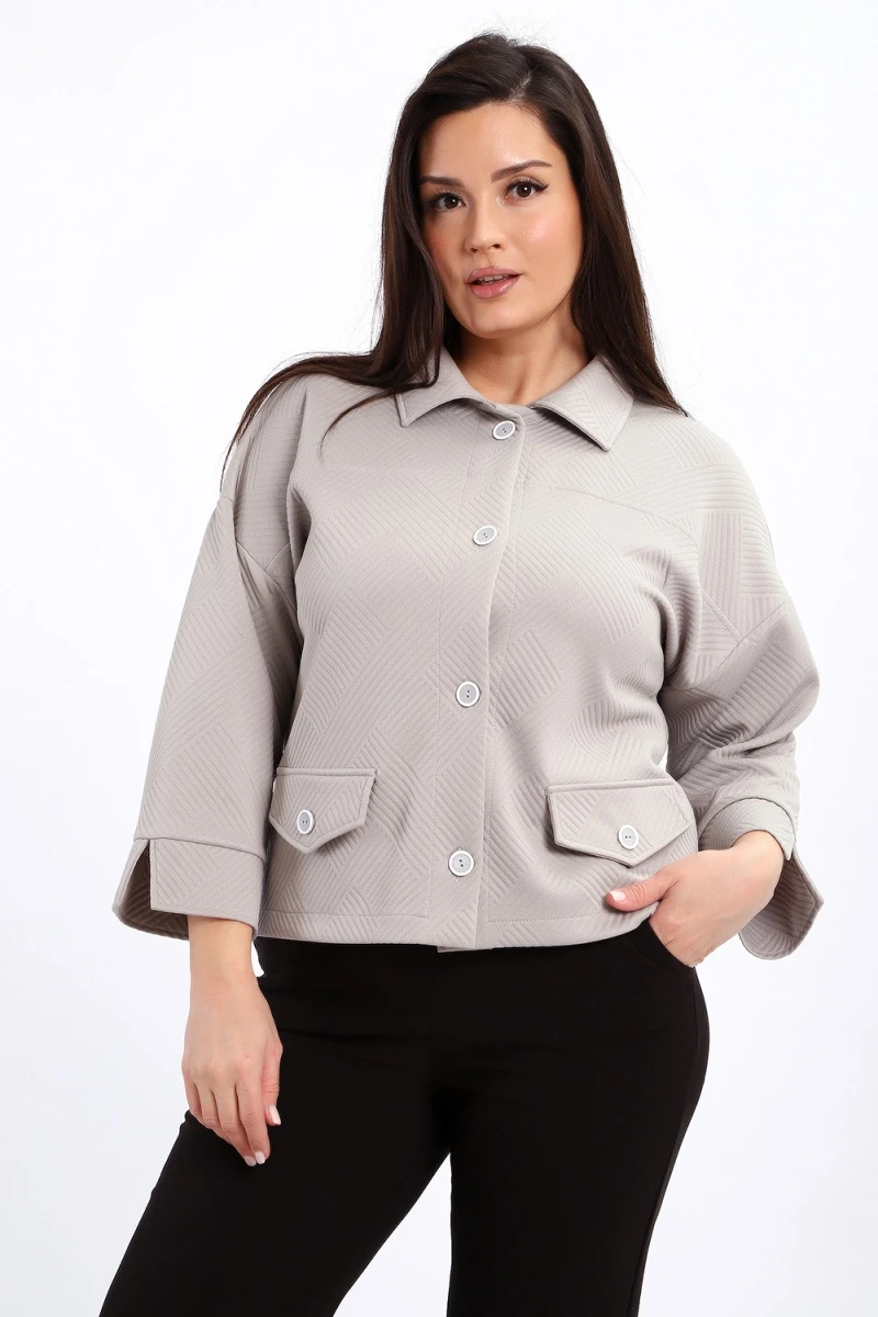 Жакет 32742 (светло-серый)