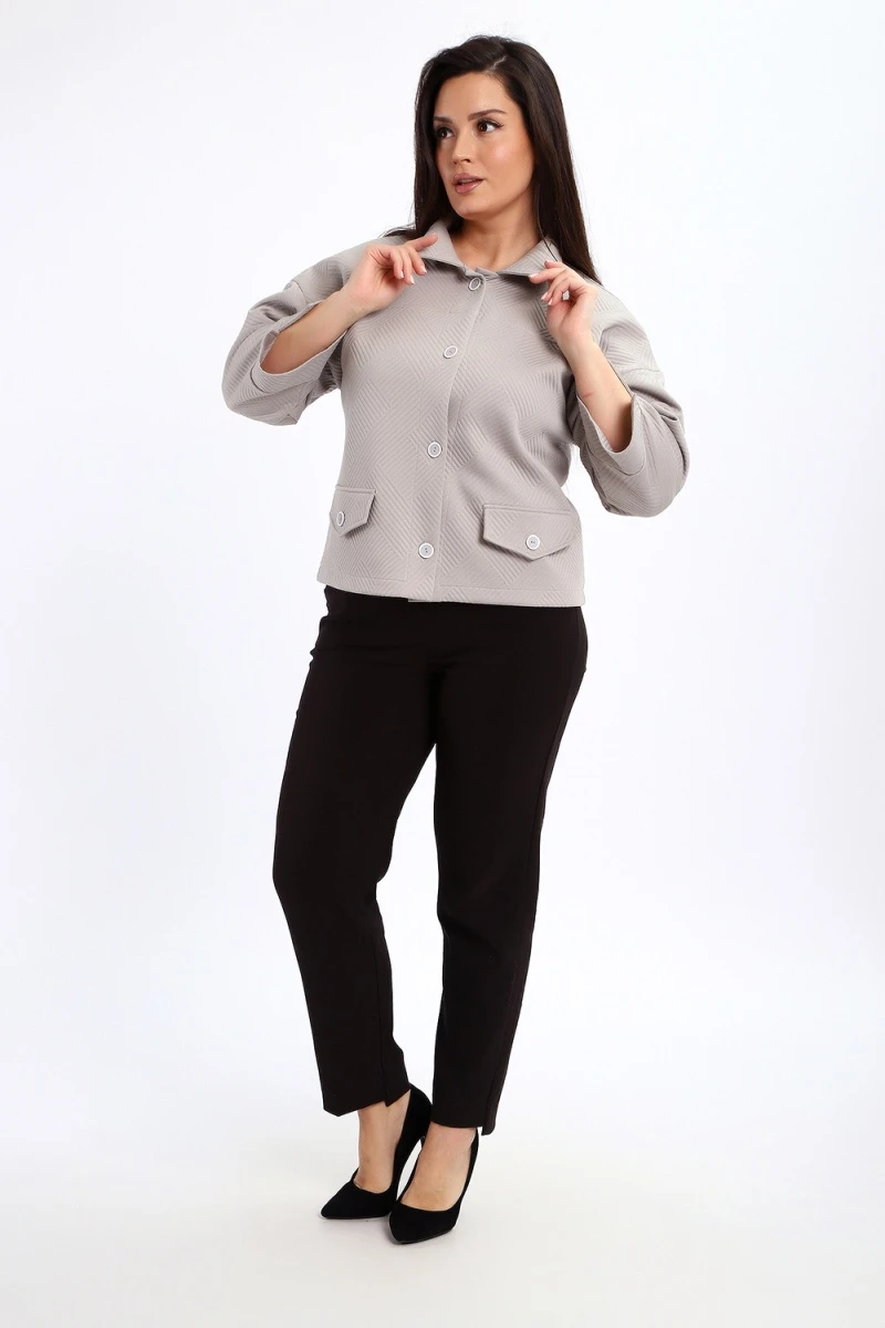 Жакет 32742 (светло-серый)