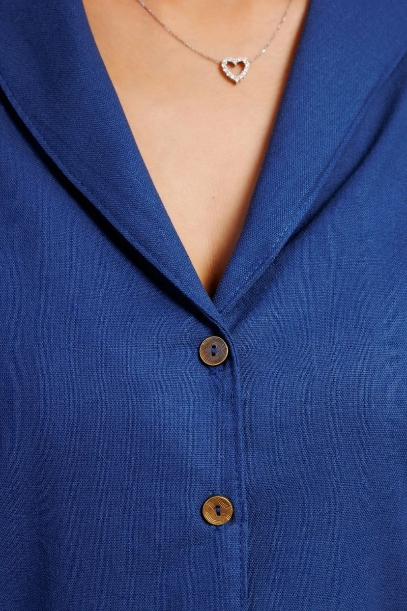 Жакет 323-1 (темно-синий)