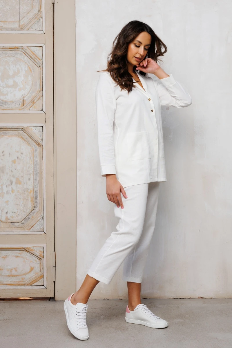 Жакет 323-1 (белый)