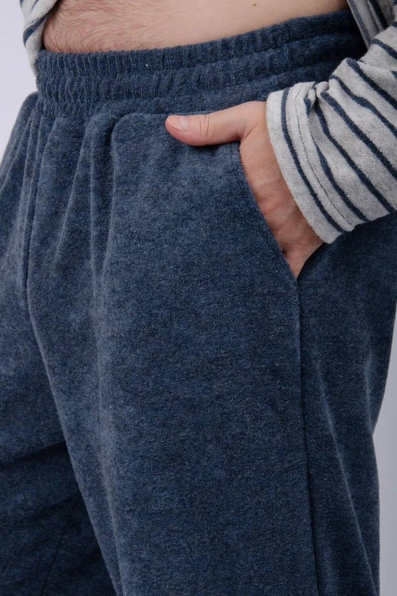 Пижама с брюками Вояж (серый)