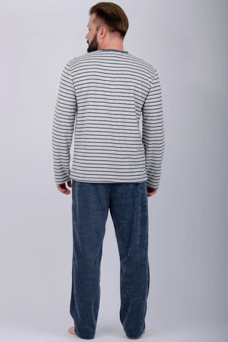 Пижама с брюками Вояж (серый)