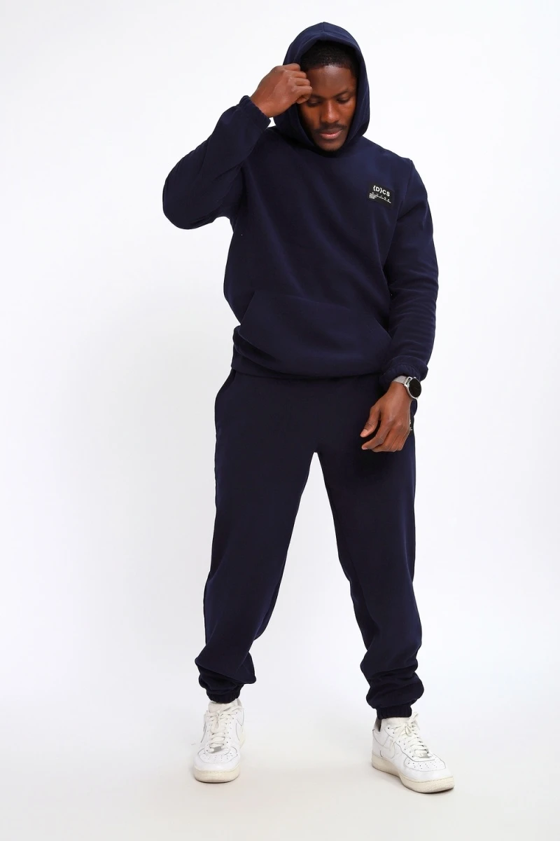 Костюм с брюками 062 (темно-синий)