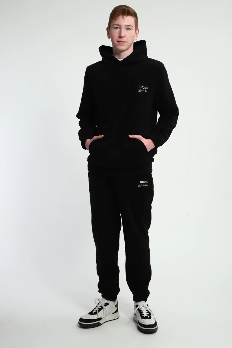 Костюм с брюками 062 (черный)